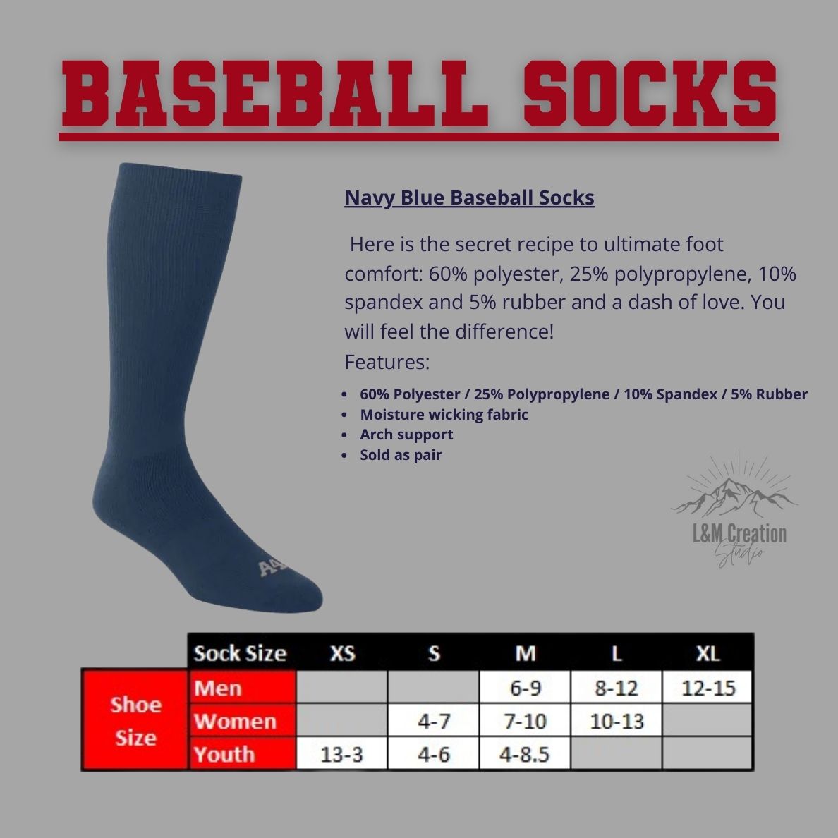 Baseball Socks