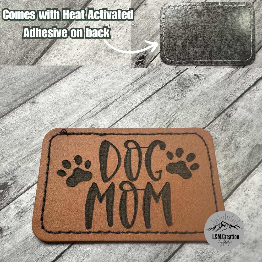 Leatherette Laser Patch