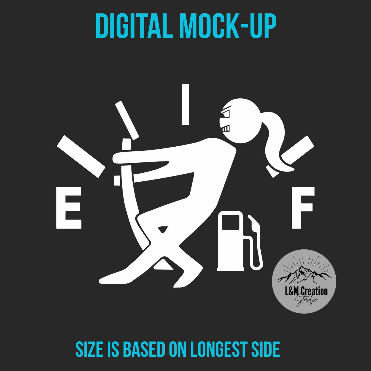 Empty Full Car Decal