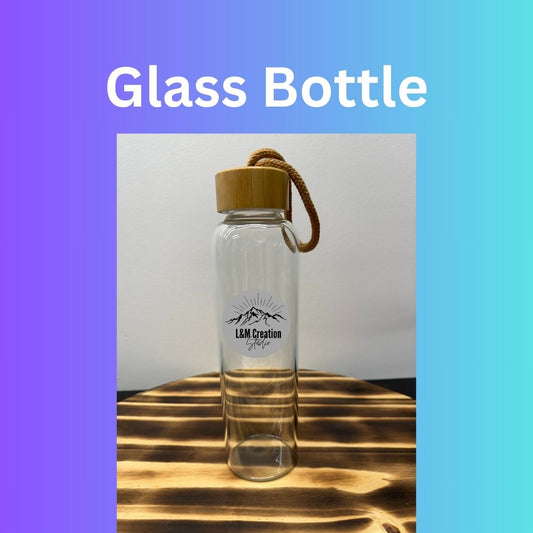 Sublimation Clear Glass Bottle