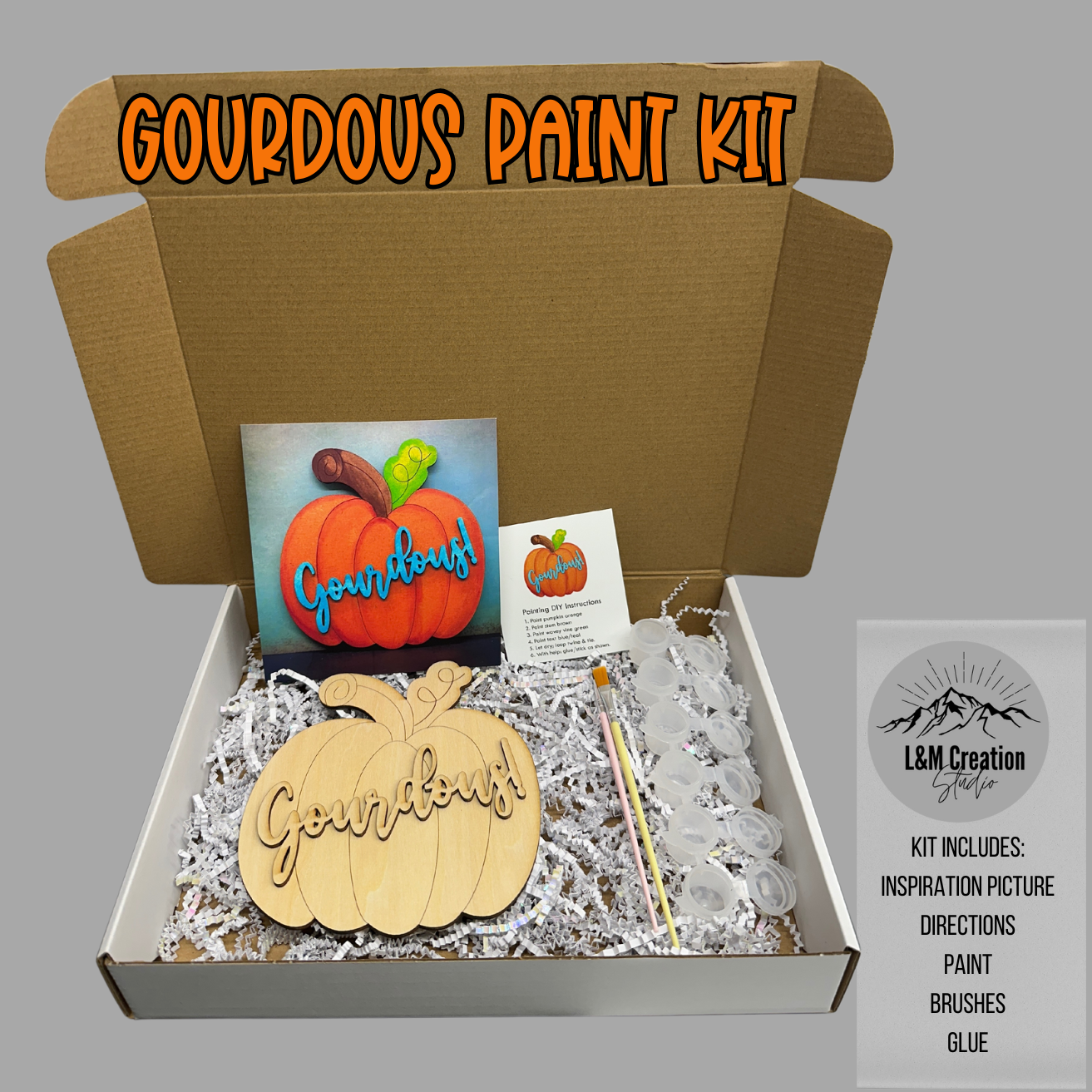 Gourdous Paint Kit