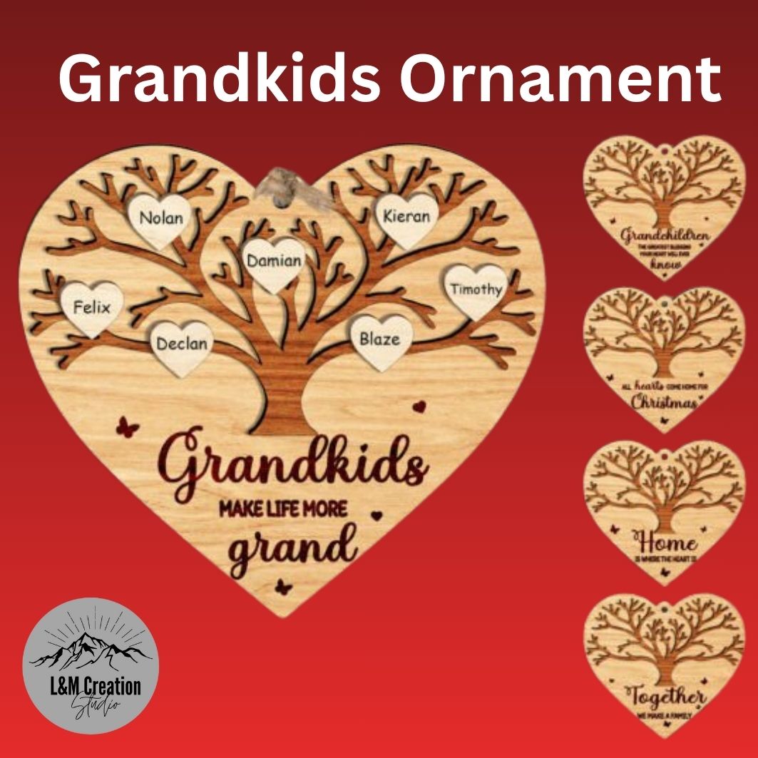 Grandparent? Family Ornaments 2025