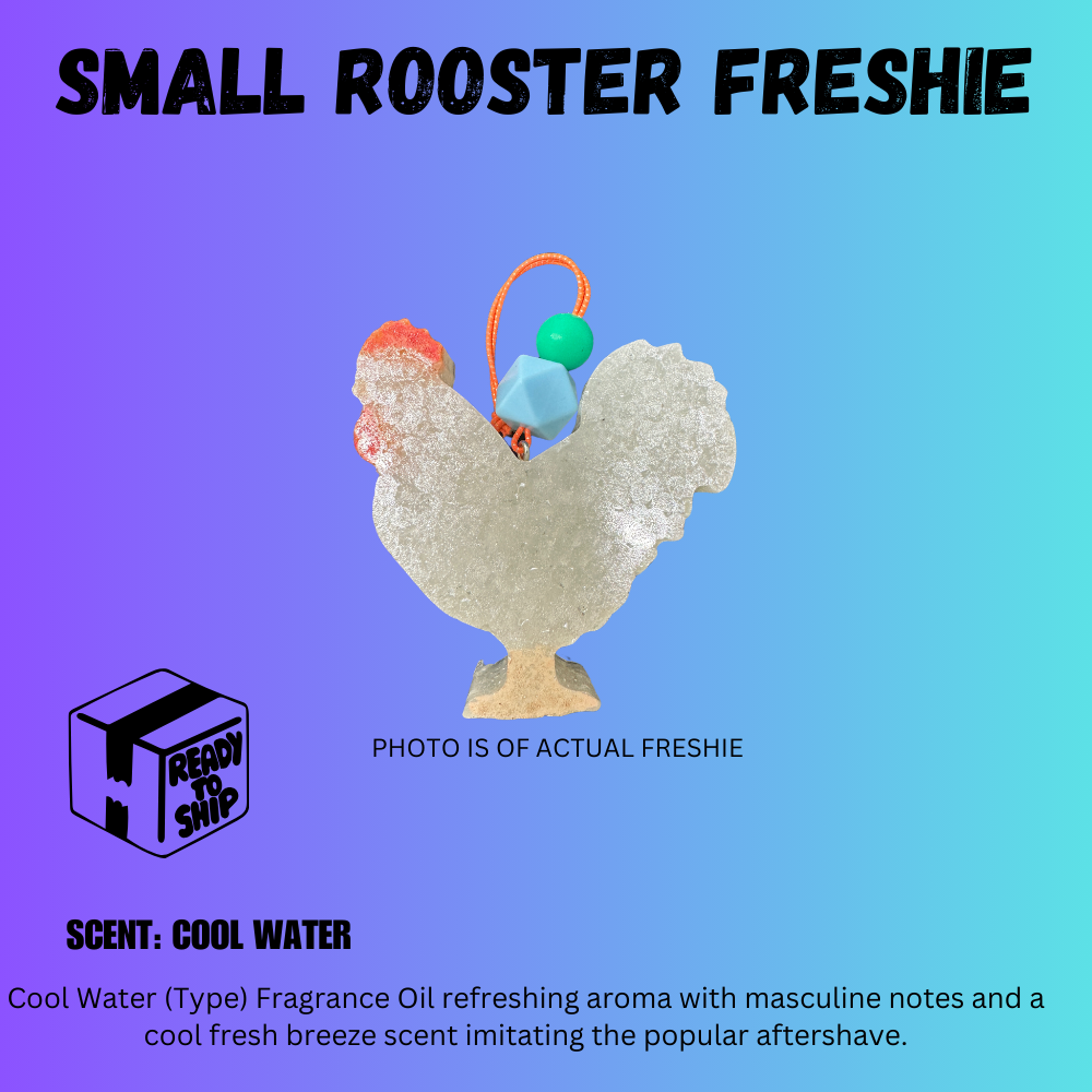 READY TO SHIP ROOSTER FRESHIE