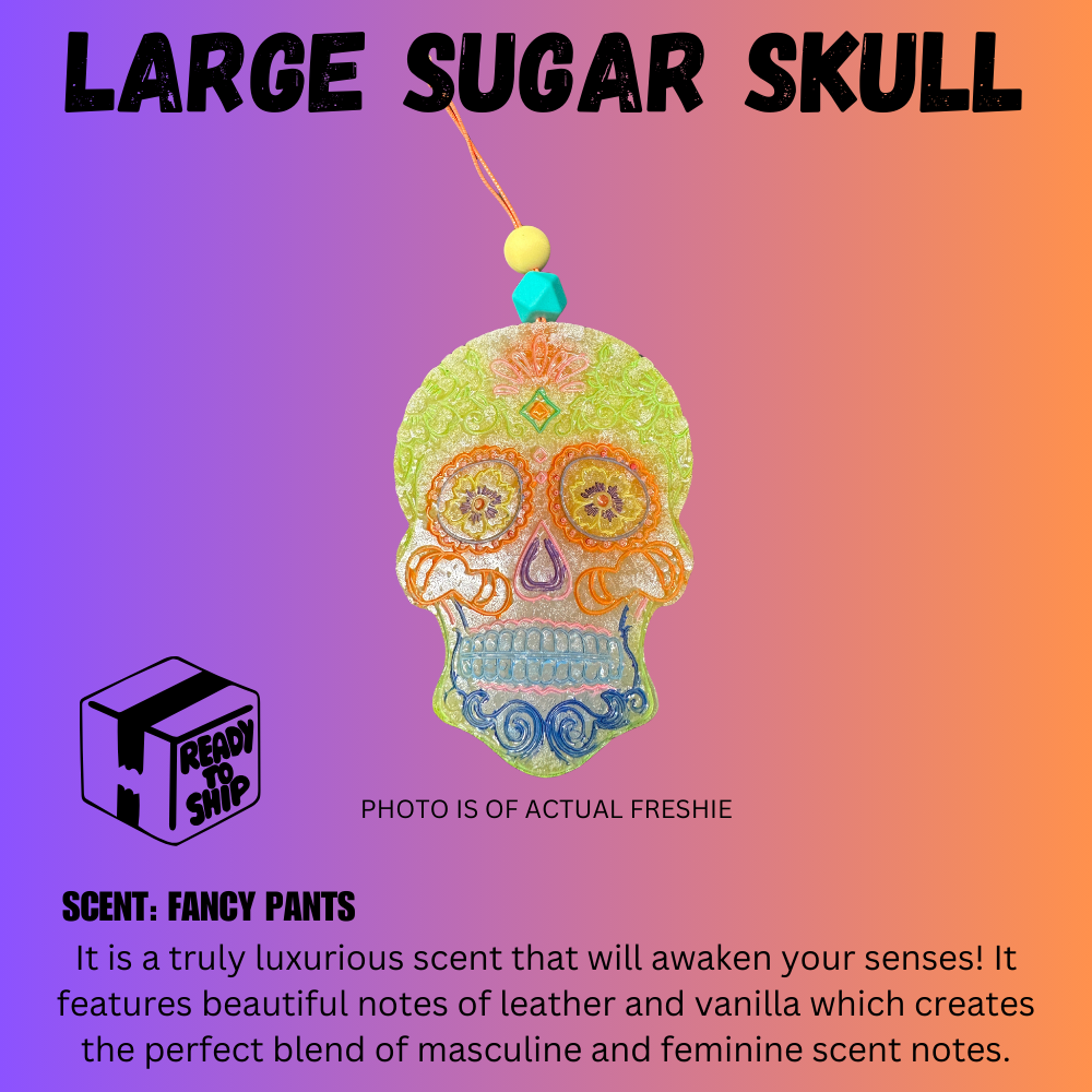 READY TO SHIP SUGAR SKULL FRESHIE