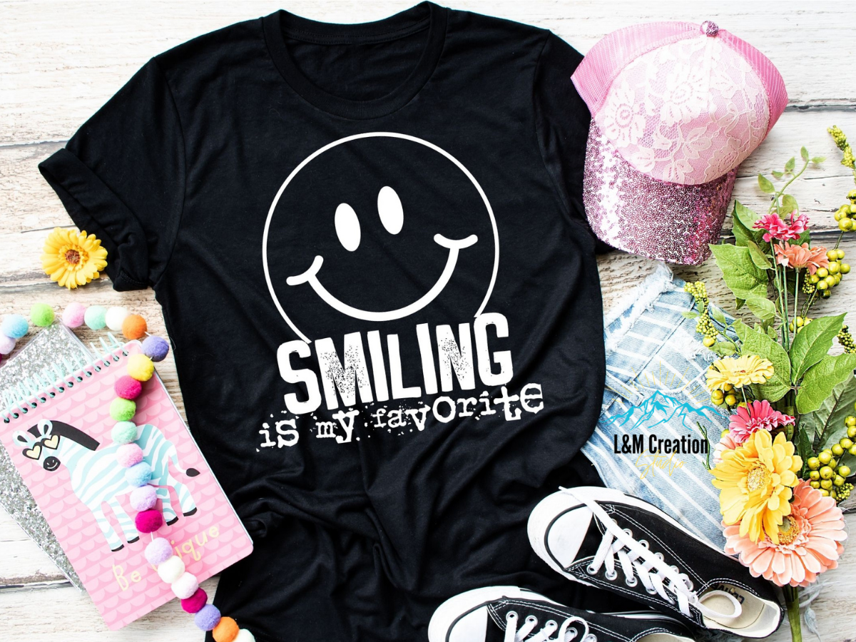 Smiling is My Favorite_Screen Print