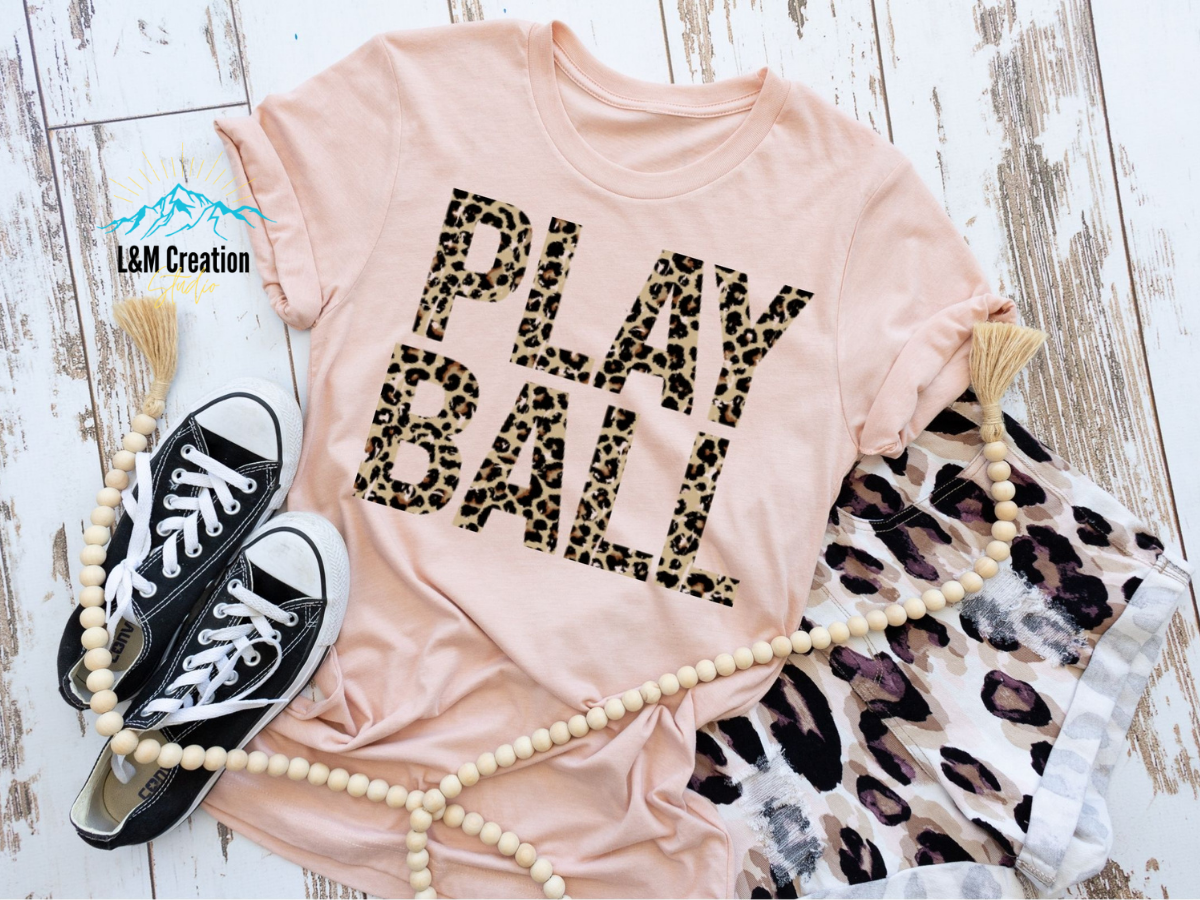 Play Ball_Leopard_Screen Print