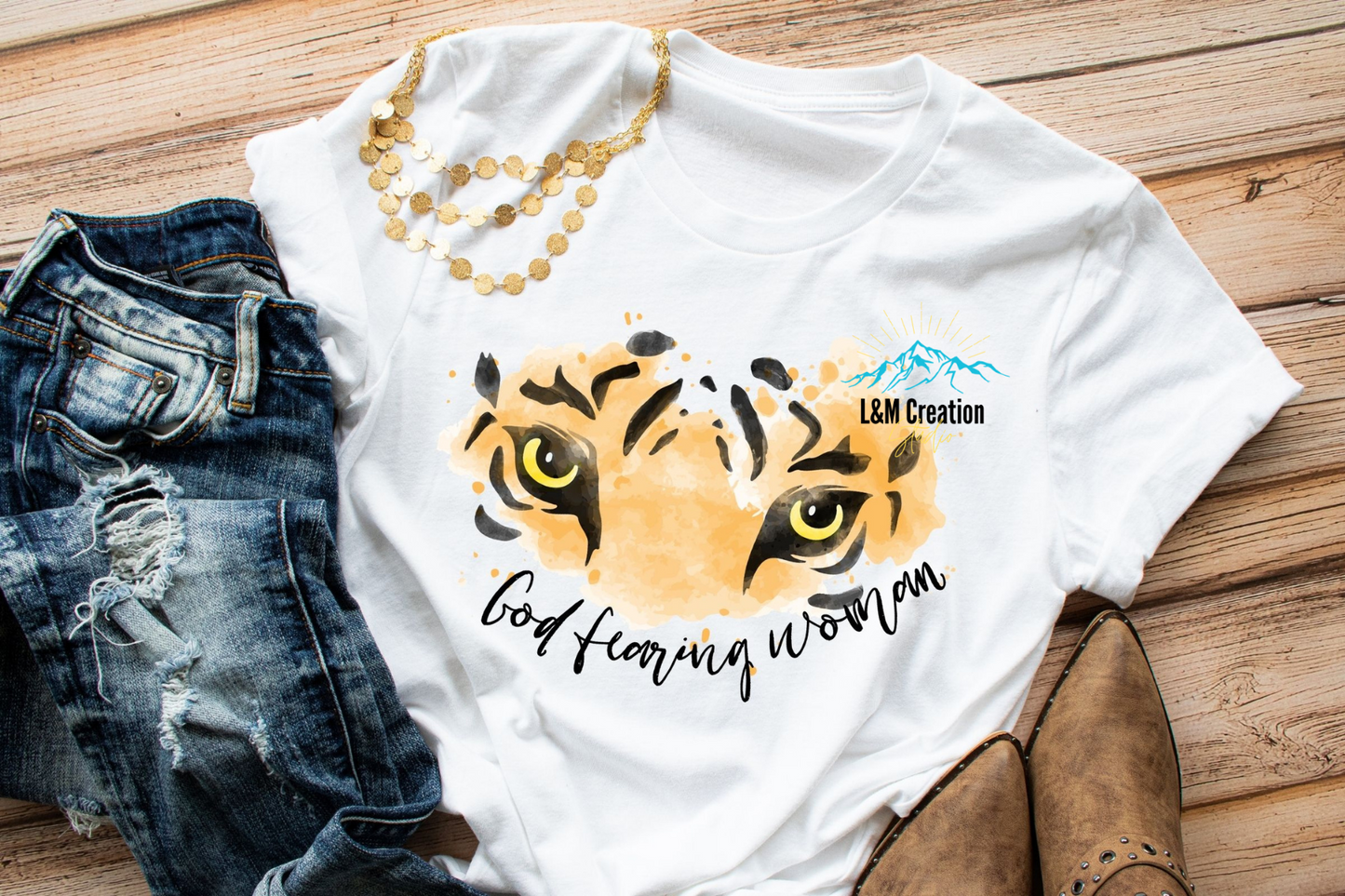 God fearing woman.. _Screen Print