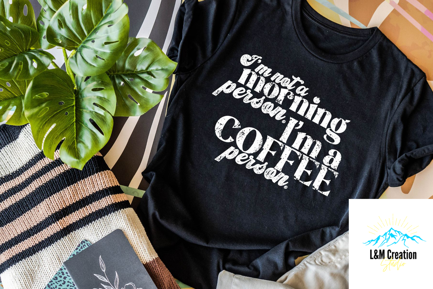 I'm not a morning person...._Screen Print