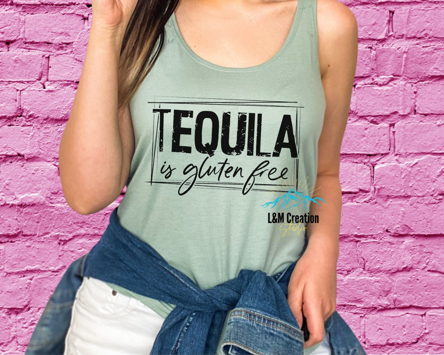 Tequila is gluten free.....Screen Print