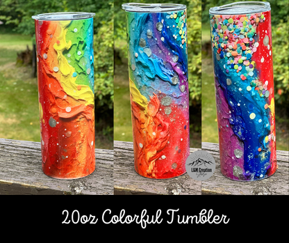 20oz Tumbler_Rainbow