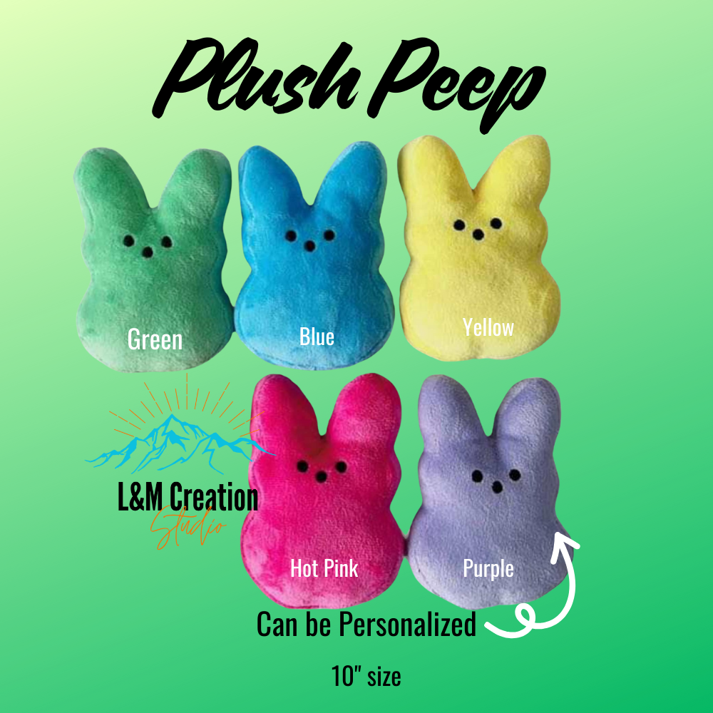 Plush Peep 10"