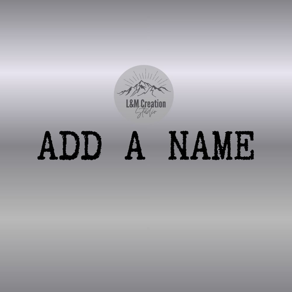 Add a Name