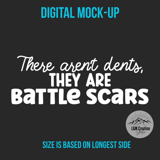 Battle Scars Decal
