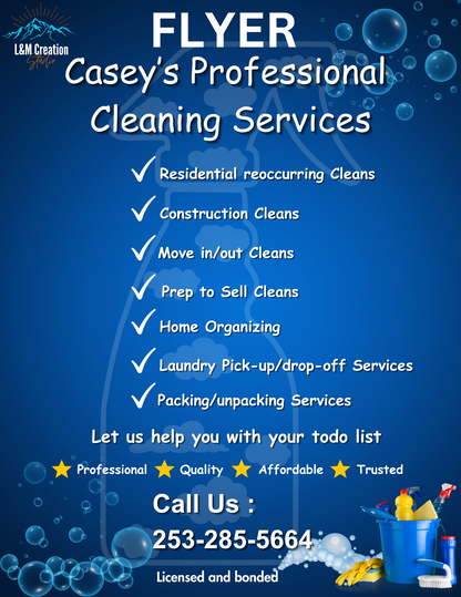 Custom_Caseys Cleaning