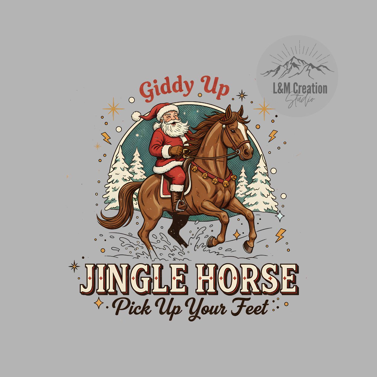Giddy Up Jingle Horse