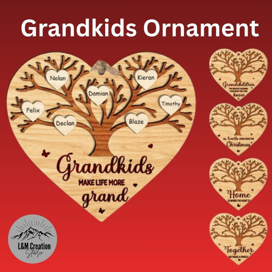 Grandparent? Family Ornaments 2025