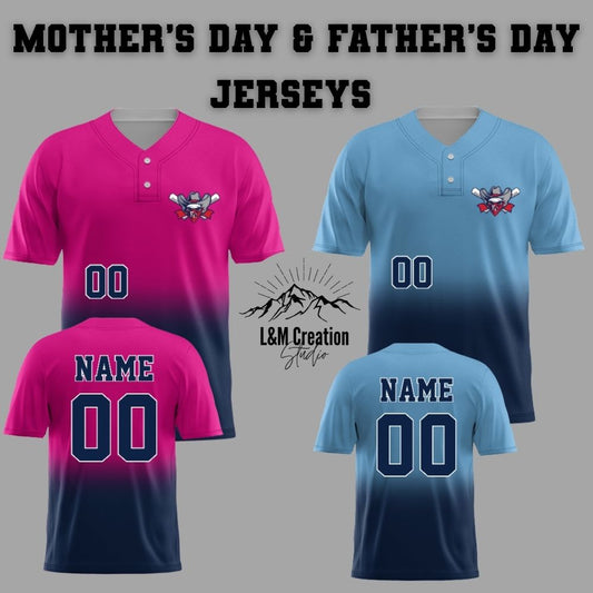 Custom Mother's Day & Father's Day Jerseys