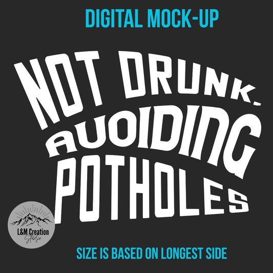 Not Drunk Car Decal