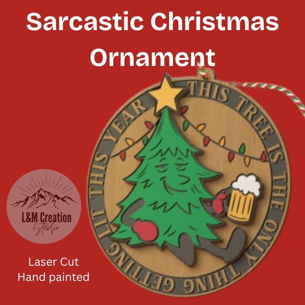 Sarcastic Ornament