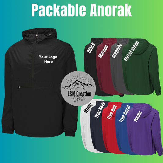 Packable Anorak Unisex Jacket