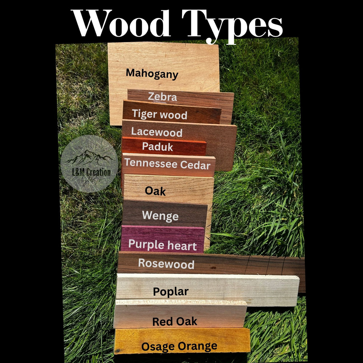 Handmade wooden pens