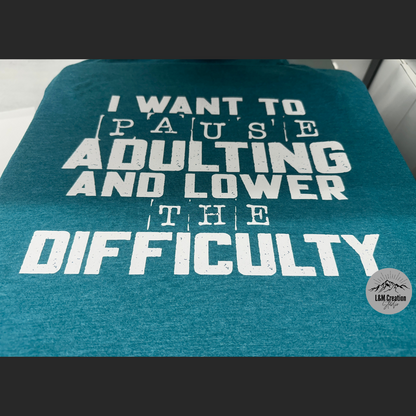 I want to Pause Adulting