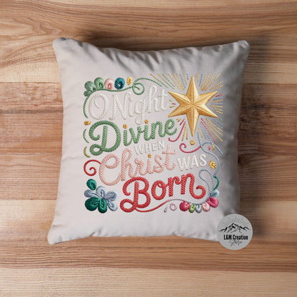 O night Divine_ faux crochet