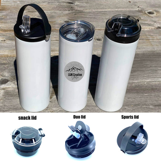 Want to add a lid upgrade to your tumbler order?