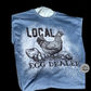 Local Egg Dealer Bleached T-Shirt