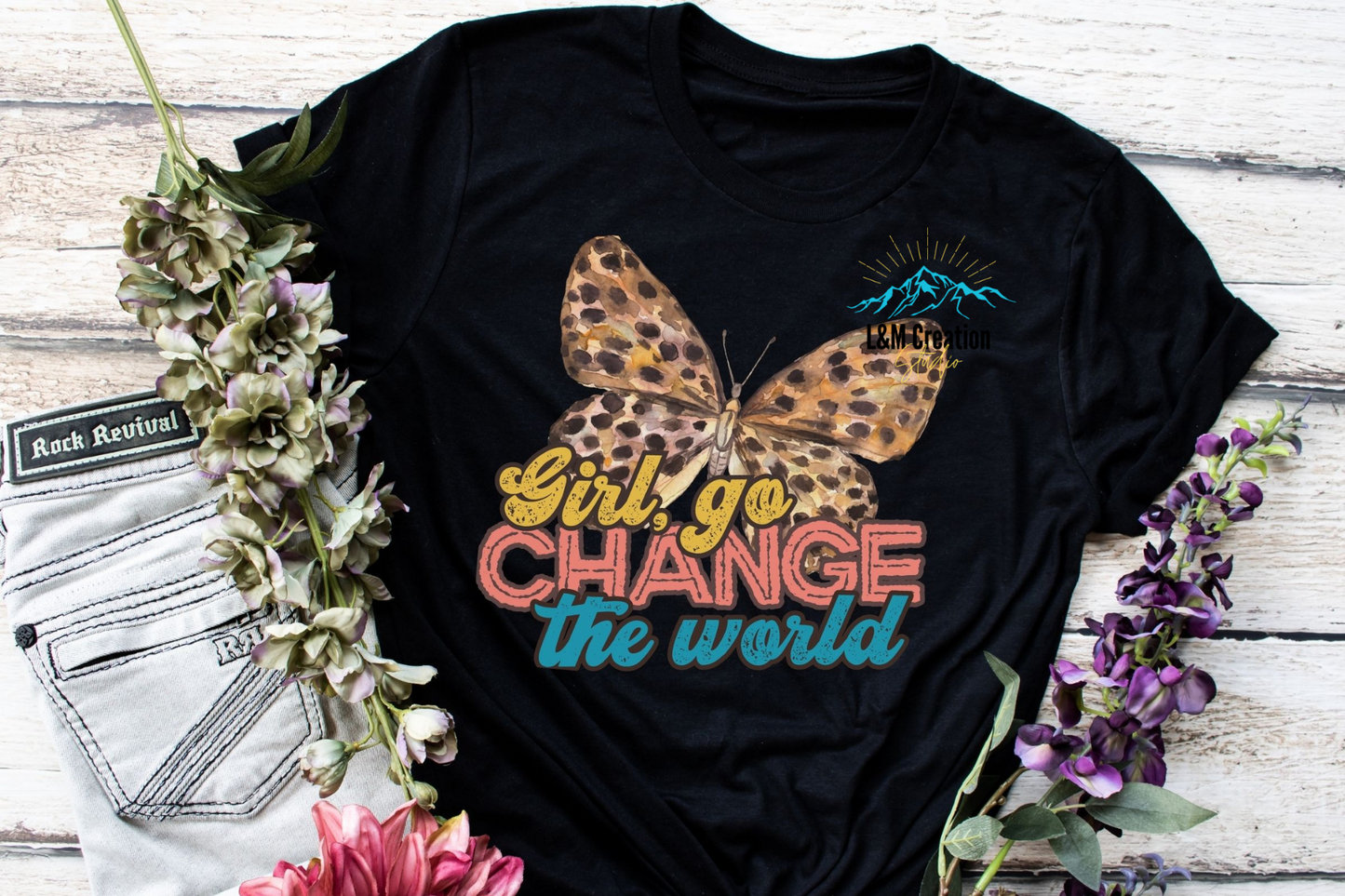 Girl go change the world... _Screen Print