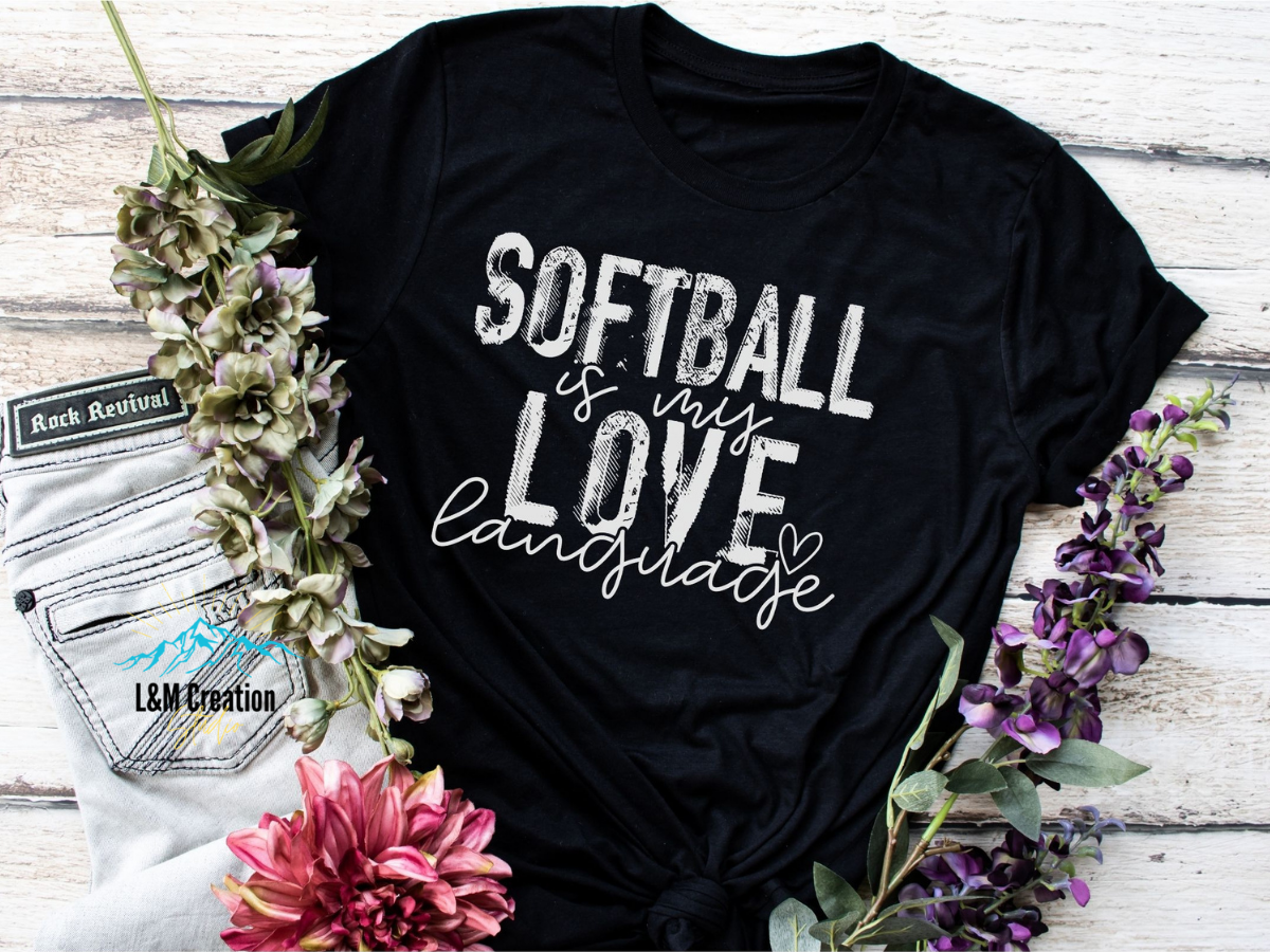 Softball is My Love Language_Screen Print