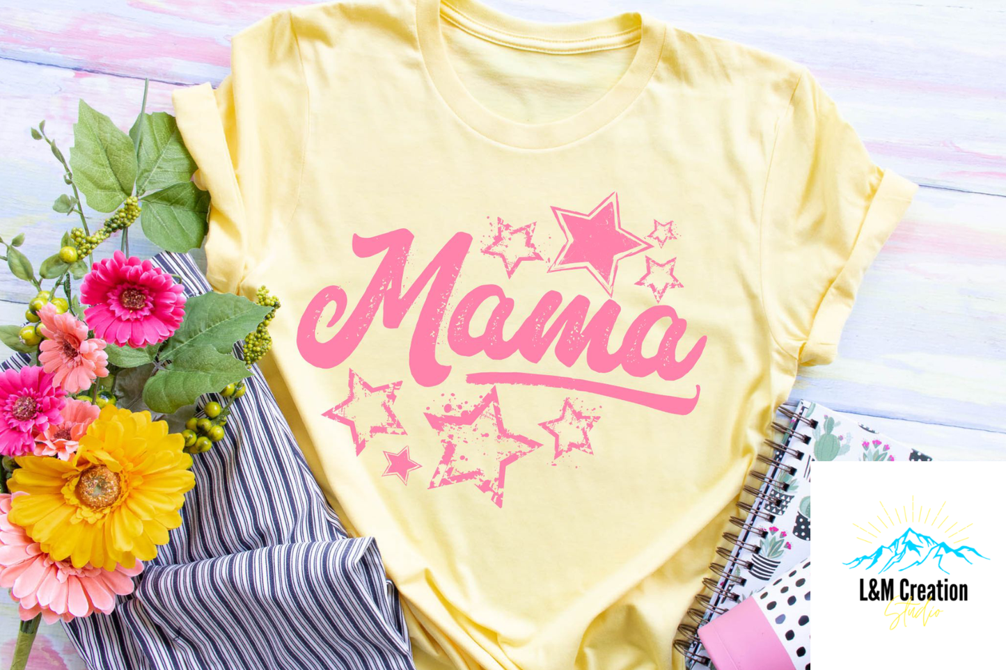 Mama_Stars ..Screen Print