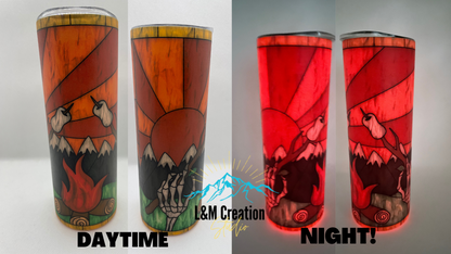 20oz Skeleton Hands_Camping Tumbler