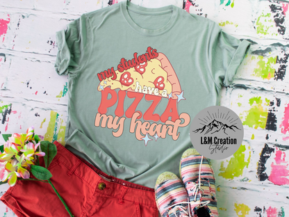 My students have a Pizza my heart.._Screen Print