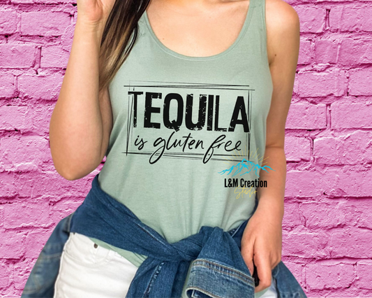 Tequila is gluten free.....Screen Print