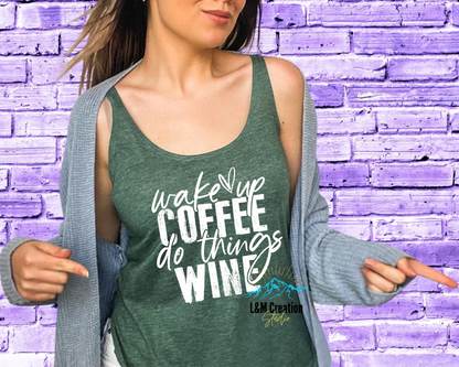 Wake up Coffee.....Screen Print